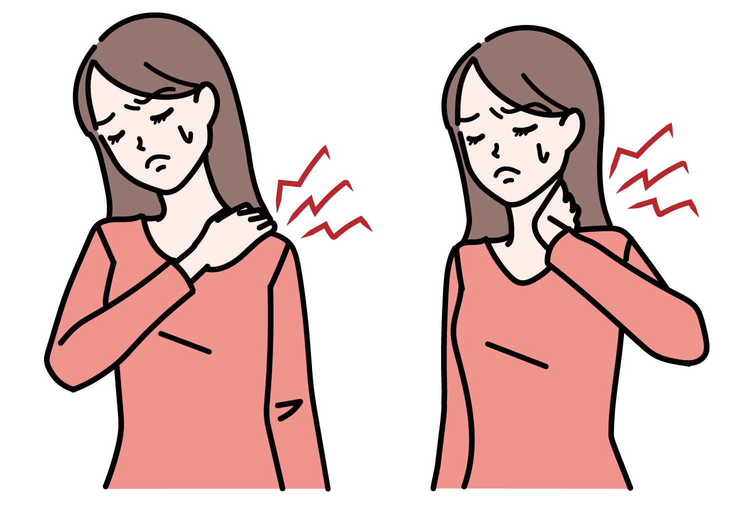 首の痛み